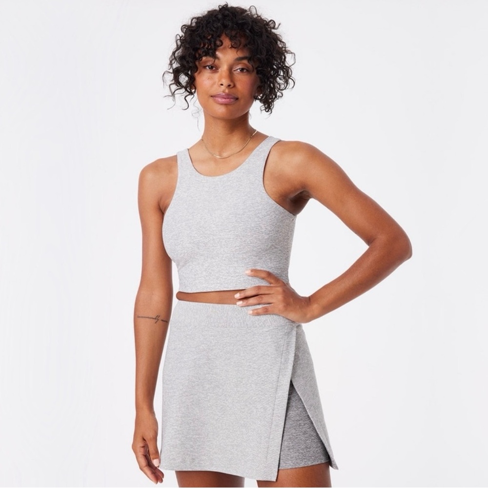 Outdoor Voices Gray Skirt Set